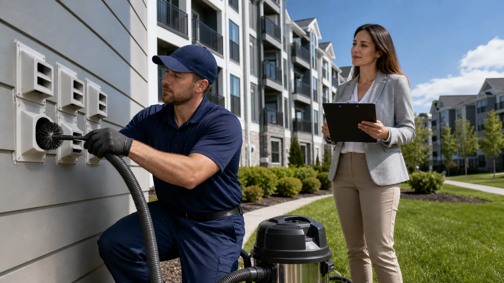 HOA Scope of Work for Multi-Unit Dryer Vent Cleaning